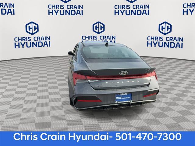 2026 Hyundai Elantra Hybrid Blue