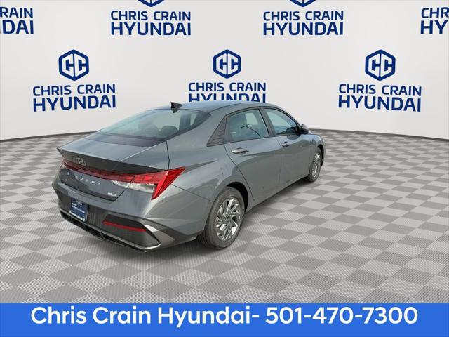 2026 Hyundai Elantra Hybrid Blue