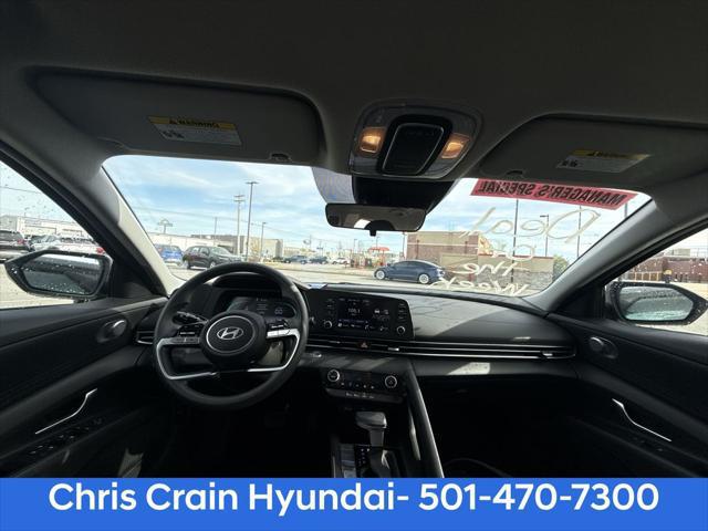 2026 Hyundai Elantra Hybrid Blue