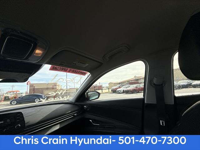 2026 Hyundai Elantra Hybrid Blue