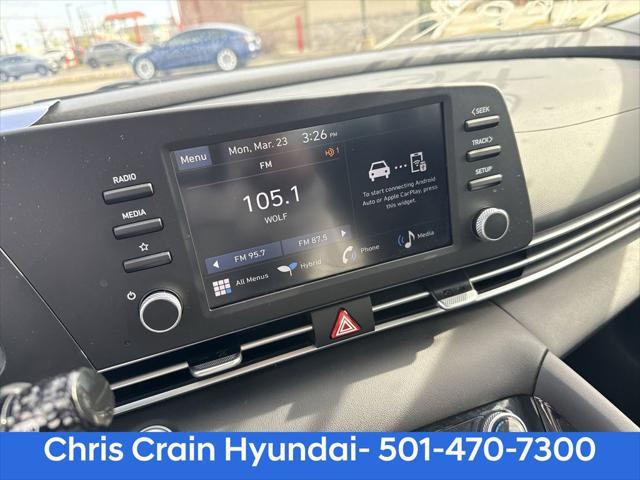 2026 Hyundai Elantra Hybrid Blue