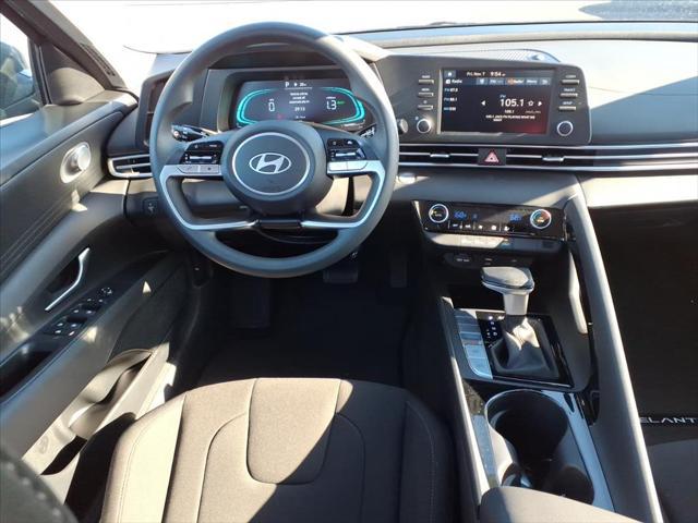 2026 Hyundai Elantra Hybrid Blue