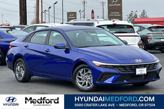 2026 Hyundai Elantra Hybrid Blue