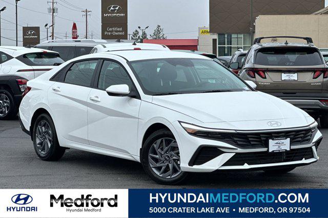 2026 Hyundai Elantra Hybrid Blue