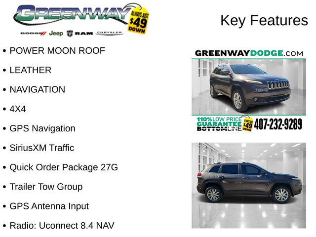 2016 Jeep Cherokee Limited 2016 Jeep Cherokee Limited