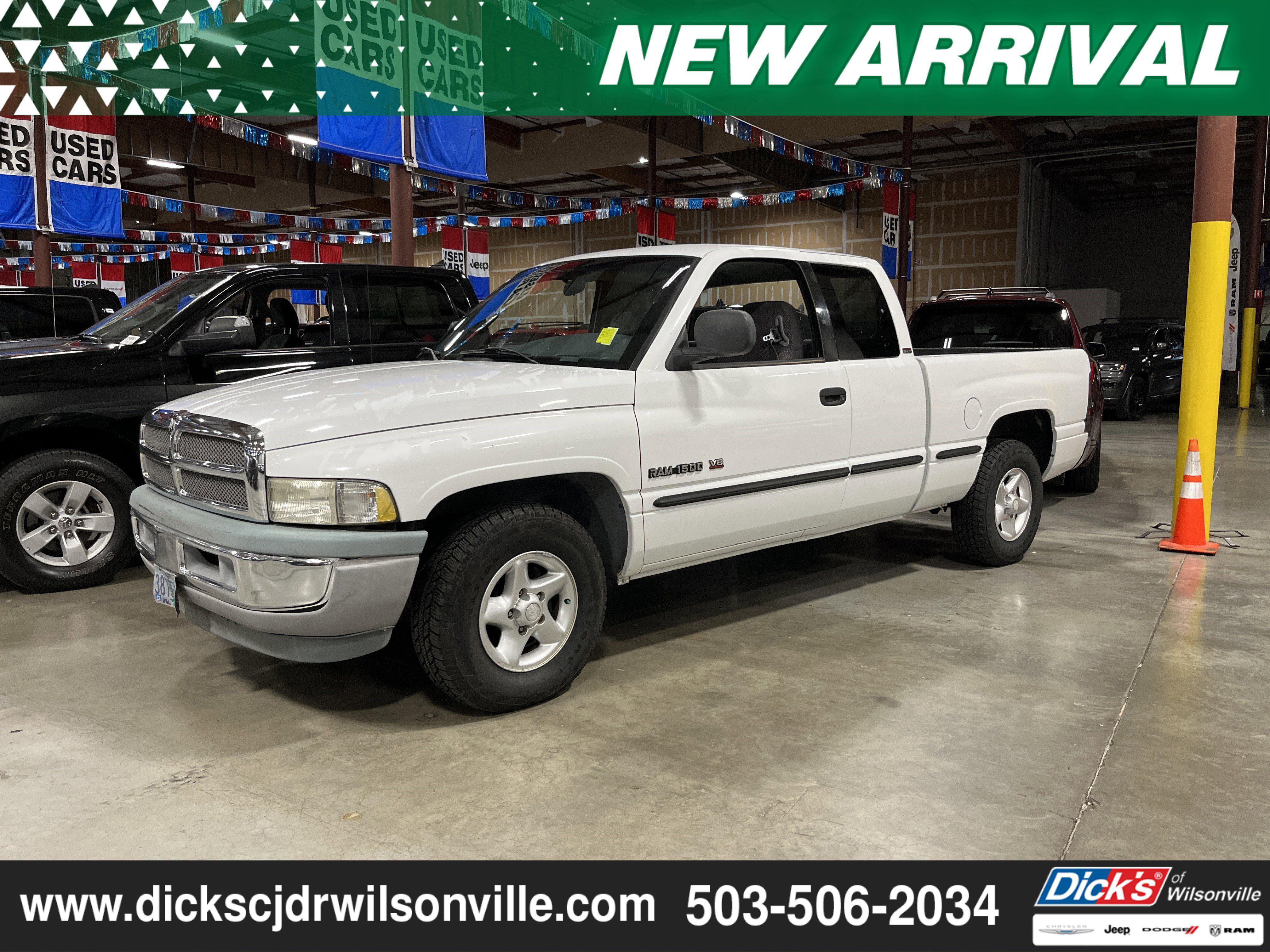 Used 1999 Dodge Ram Pickup ST with VIN 3B7HC12Y9XG175890 for sale in Hillsboro, OR