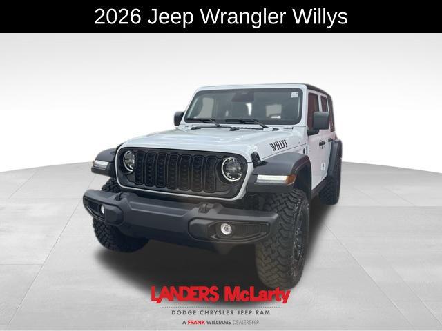 2026 Jeep Wrangler WRANGLER 4-DOOR WILLYS 2026 Jeep Wrangler WRANGLER 4-DOOR WILLYS