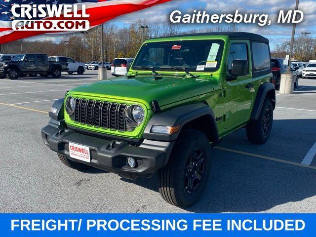 2026 Jeep Wrangler WRANGLER 2-DOOR SPORT 2026 Jeep Wrangler WRANGLER 2-DOOR SPORT