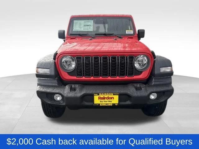 2026 Jeep Wrangler WRANGLER 2-DOOR SPORT S 2026 Jeep Wrangler WRANGLER 2-DOOR SPORT S