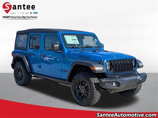 2026 Jeep Wrangler WRANGLER 4-DOOR WILLYS 2026 Jeep Wrangler WRANGLER 4-DOOR WILLYS