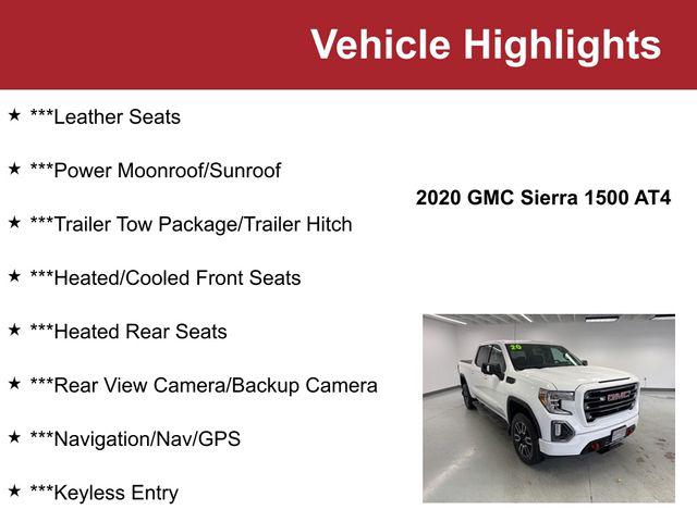 2020 GMC Sierra 1500 4WD Crew Cab Short Box AT4 2020 GMC Sierra 1500 4WD Crew Cab Short Box AT4