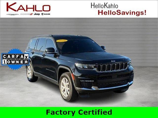 2022 Jeep Grand Cherokee L Limited 4x4 2022 Jeep Grand Cherokee L Limited 4x4
