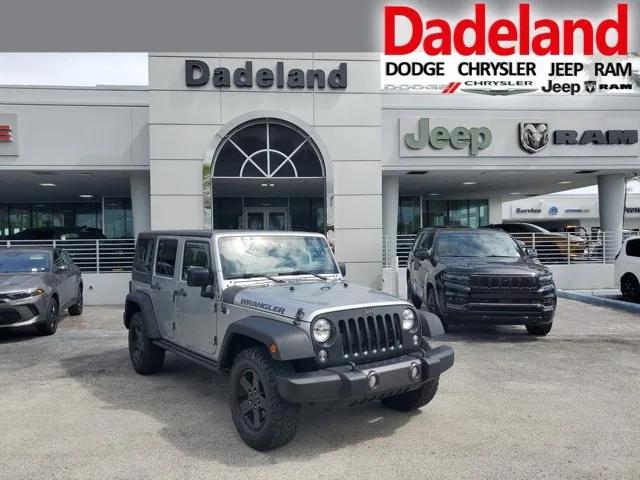 2016 Jeep Wrangler Unlimited Black Bear 2016 Jeep Wrangler Unlimited Black Bear