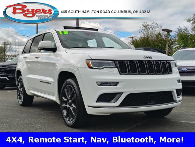 2018 Jeep Grand Cherokee High Altitude 4x4 2018 Jeep Grand Cherokee High Altitude 4x4