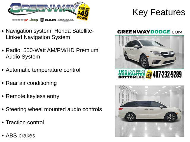2019 Honda Odyssey Elite 2019 Honda Odyssey Elite
