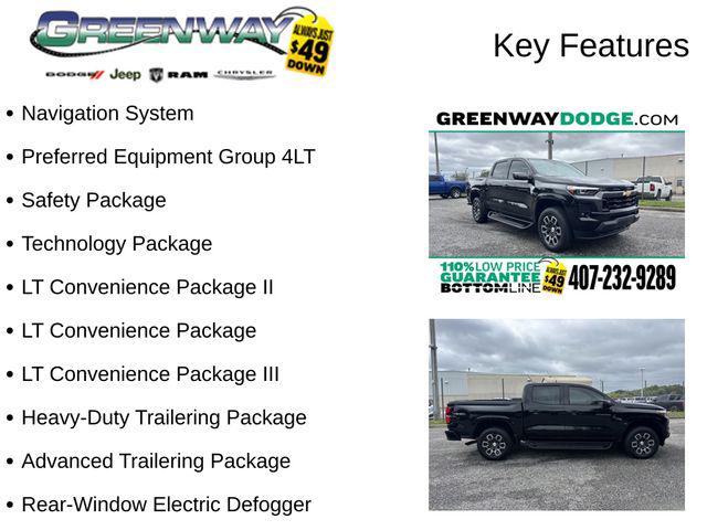 2023 Chevrolet Colorado 4WD Crew Cab Short Box LT