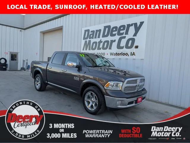 2017 RAM 1500 Laramie Crew Cab 4x4 57 Box 2017 RAM 1500 Laramie Crew Cab 4x4 57 Box