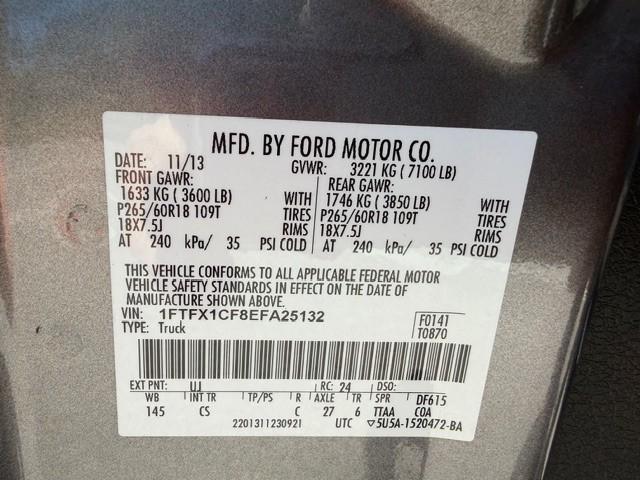 2014 Ford F-150 STX