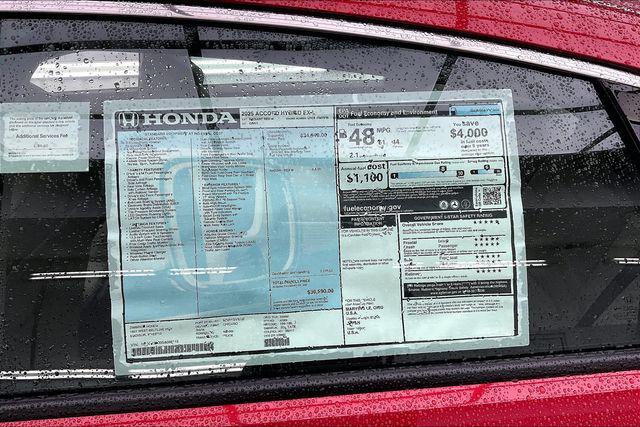 2025 Honda Accord Sedan EX-L