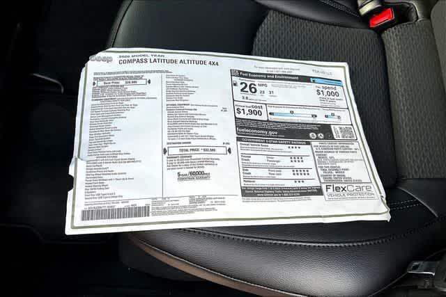 2026 Jeep Compass Latitude Altitude