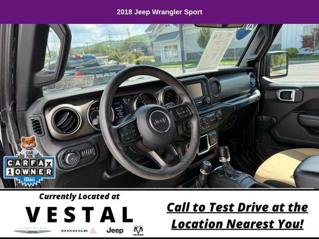 2018 Jeep Wrangler Sport 4x4