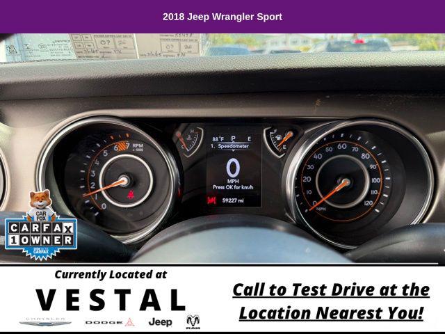 2018 Jeep Wrangler Sport 4x4