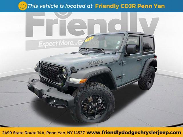 2026 Jeep Wrangler 2-Door Willys 4x4 for sale in Penn Yan, NY