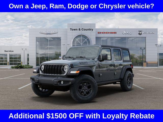 2026 Jeep Wrangler WRANGLER 4-DOOR WILLYS 2026 Jeep Wrangler WRANGLER 4-DOOR WILLYS