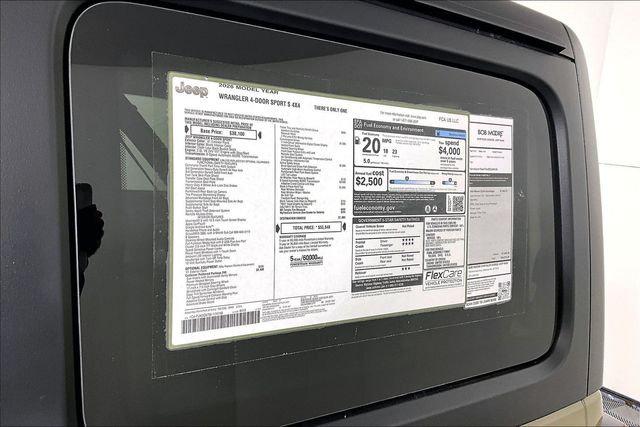 2026 Jeep Wrangler Sport S