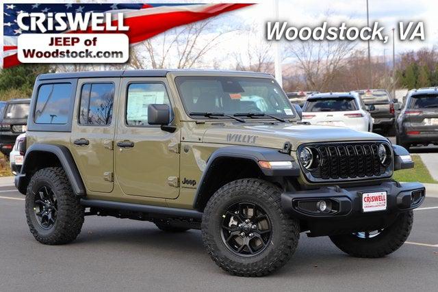 2026 Jeep Wrangler WRANGLER 4-DOOR WILLYS 2026 Jeep Wrangler WRANGLER 4-DOOR WILLYS