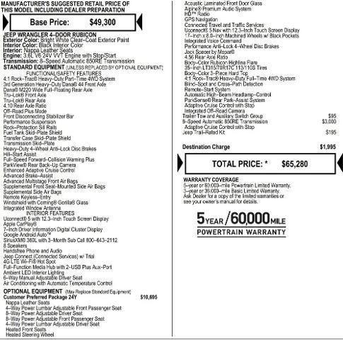 2026 Jeep Wrangler WRANGLER 4-DOOR RUBICON X