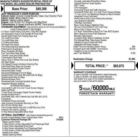 2026 Jeep Wrangler WRANGLER 4-DOOR RUBICON X 2026 Jeep Wrangler WRANGLER 4-DOOR RUBICON X