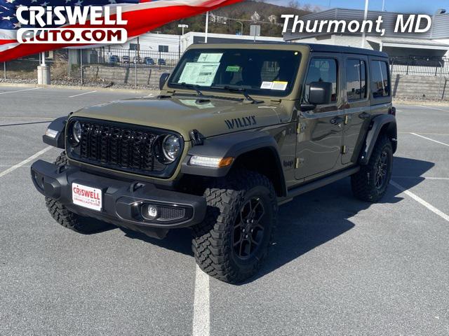 2026 Jeep Wrangler WRANGLER 4-DOOR WILLYS 2026 Jeep Wrangler WRANGLER 4-DOOR WILLYS