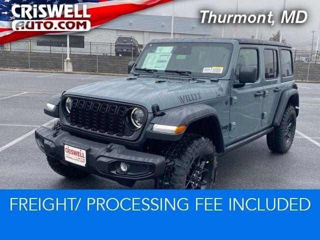 2026 Jeep Wrangler WRANGLER 4-DOOR WILLYS 2026 Jeep Wrangler WRANGLER 4-DOOR WILLYS