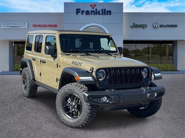 2026 Jeep Wrangler WRANGLER 4-DOOR WILLYS 2026 Jeep Wrangler WRANGLER 4-DOOR WILLYS