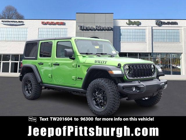 2026 Jeep Wrangler WRANGLER 4-DOOR WILLYS 2026 Jeep Wrangler WRANGLER 4-DOOR WILLYS