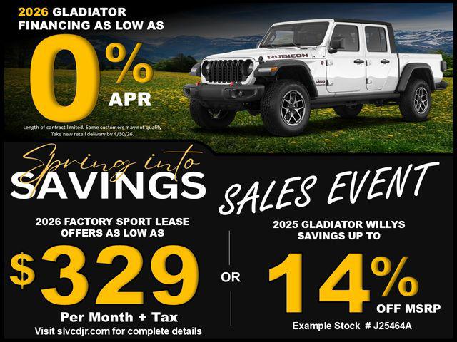 2026 Jeep Gladiator GLADIATOR MOJAVE X 4X4