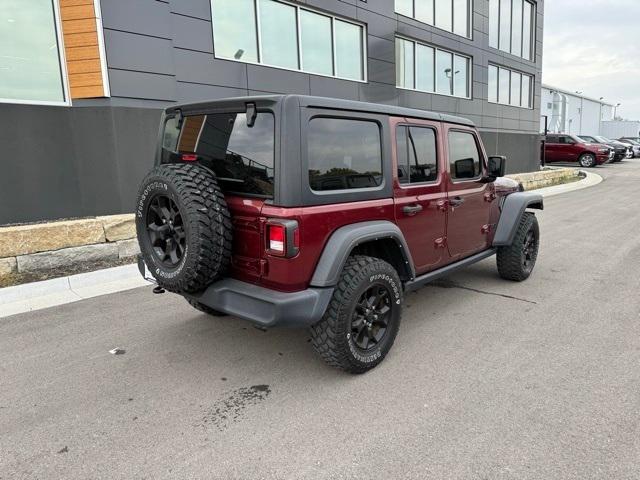 2021 Jeep Wrangler Unlimited Willys 4x4 2021 Jeep Wrangler Unlimited Willys 4x4
