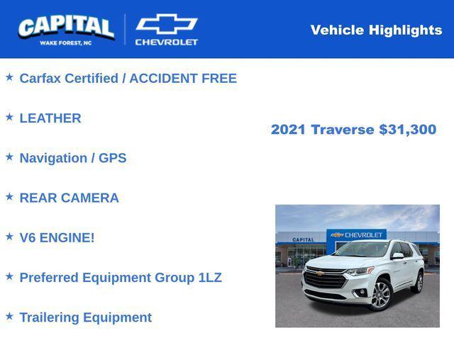 2021 Chevrolet Traverse FWD Premier 2021 Chevrolet Traverse FWD Premier