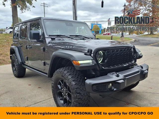 2024 Jeep Wrangler 4-Door Willys 4x4