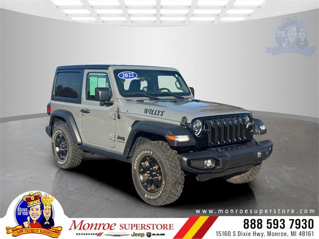 2022 Jeep Wrangler Willys 4x4 2022 Jeep Wrangler Willys 4x4