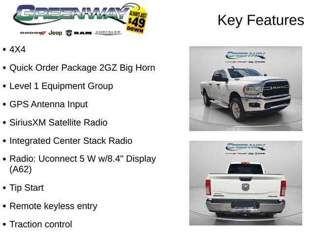 2024 RAM 2500 Big Horn Crew Cab 4x4 64 Box