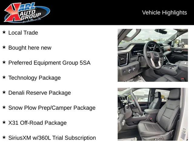 2025 GMC Sierra 2500HD 4WD Crew Cab Standard Bed Denali