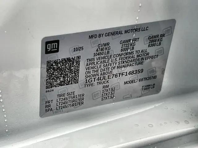 2026 GMC Sierra 2500HD Crew Cab, Standard Bed, Pro, 4WD