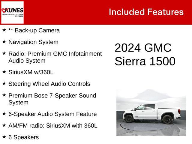 2024 GMC Sierra 1500 4WD Crew Cab Short Box Elevation with 3SB 2024 GMC Sierra 1500 4WD Crew Cab Short Box Elevation with 3SB