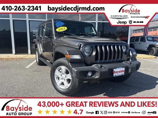 2021 Jeep Wrangler Unlimited Sport S 4x4 2021 Jeep Wrangler Unlimited Sport S 4x4