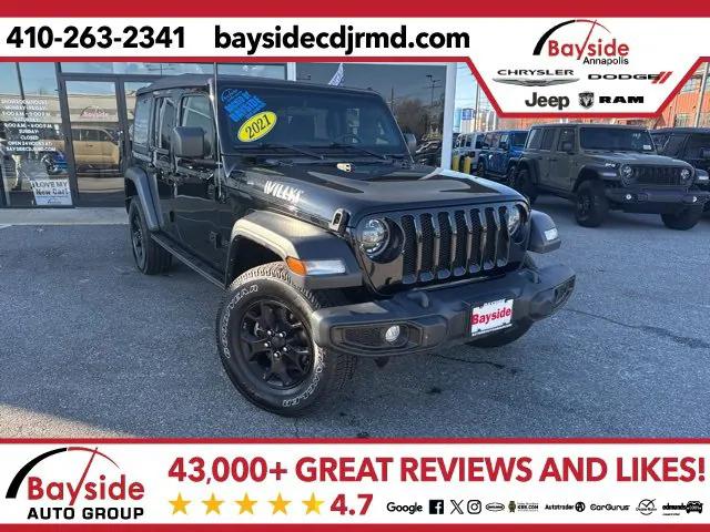 2021 Jeep Wrangler Unlimited Willys 4x4