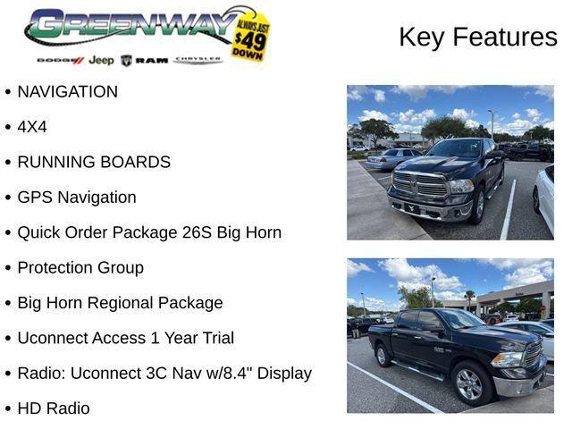2017 RAM 1500 Big Horn Crew Cab 4x4 57 Box