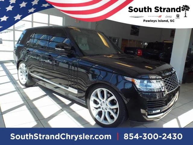2017 Land Rover Range Rover 5.0L V8 Supercharged 2017 Land Rover Range Rover 5.0L V8 Supercharged