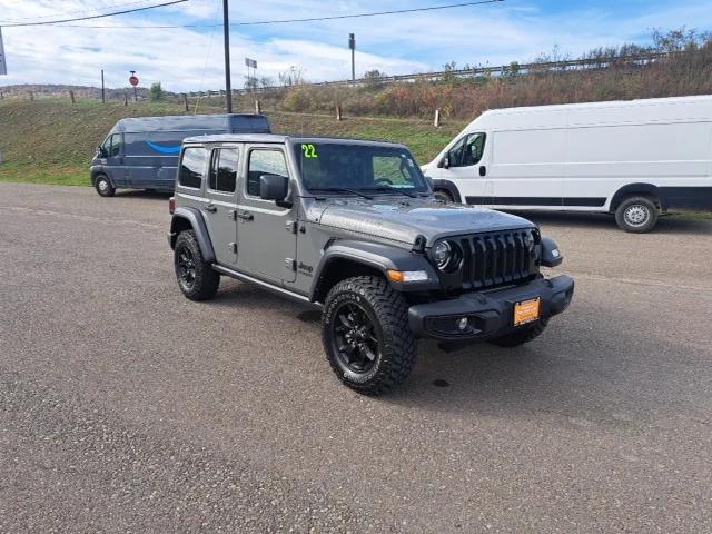 2022 Jeep Wrangler Unlimited Willys 4x4 2022 Jeep Wrangler Unlimited Willys 4x4